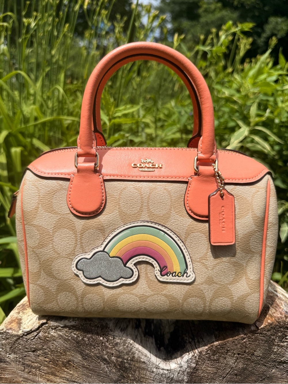 Coach Mini Bennett Satchel with Wristlet Bundle - Picture 2 of 13